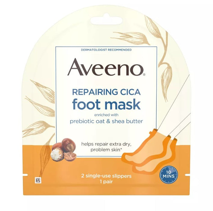 Aveeno Hydrating Foot Mask - 1 ct