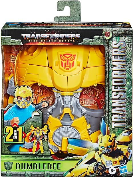 Transformers Rise of The Beasts Movie Bumblebee 2-in-1 Mask / FIGURE