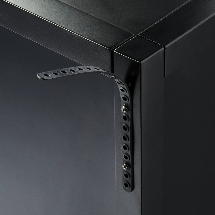 Springville Caned Door TV Stand for TVs up to 60" Black - Threshold™ designed with Studio McGee (LOCAL PICKUP ONLY)