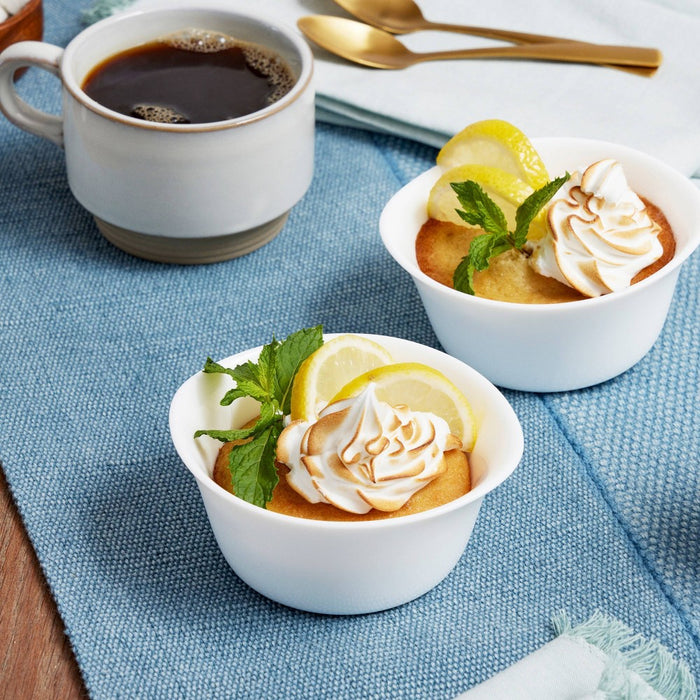 Rubbermaid DuraLite Glass Bakeware, 6pc Set, Baking Dishes, Casserole Dishes, and Ramekins, Assorted Sizes (No Lids)