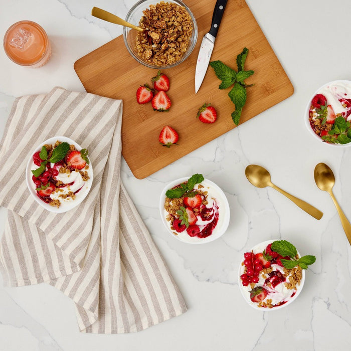 Rubbermaid DuraLite Glass Bakeware, 6pc Set, Baking Dishes, Casserole Dishes, and Ramekins, Assorted Sizes (No Lids)