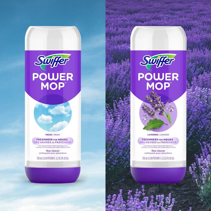 Swiffer Power Mop Floor Cleaning Solution - Lavender - 25.3 fl oz/2ct