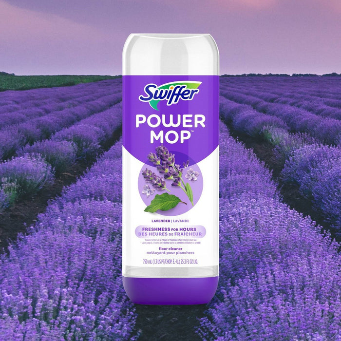 Swiffer Power Mop Floor Cleaning Solution - Lavender - 25.3 fl oz/2ct