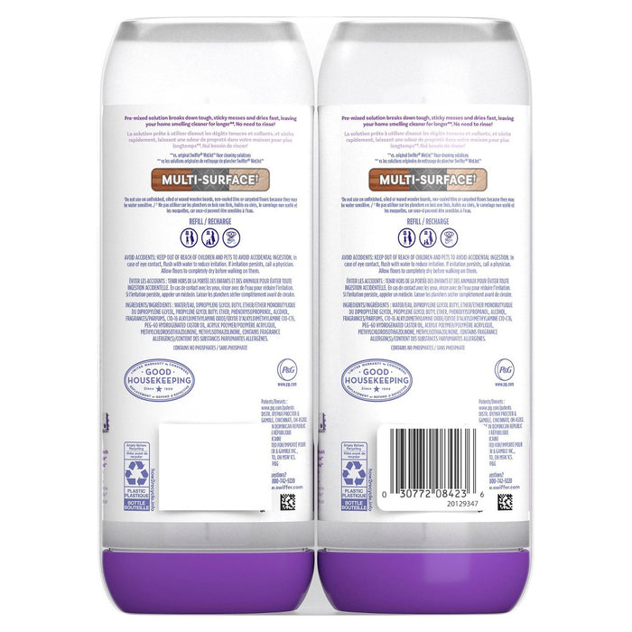 Swiffer Power Mop Floor Cleaning Solution - Lavender - 25.3 fl oz/2ct