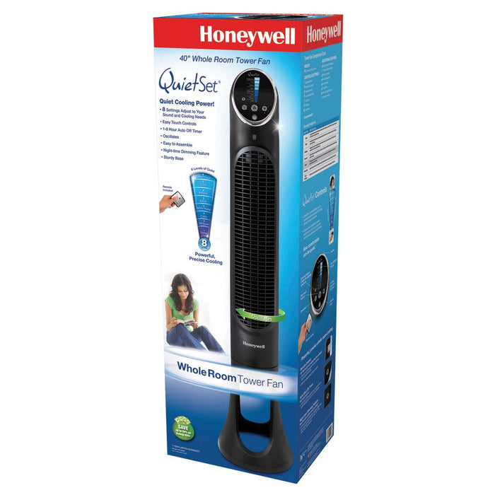 Honeywell Quiet Set 8-Speed Tower Fan Oscillating (LOCAL PICKUP ONLY)