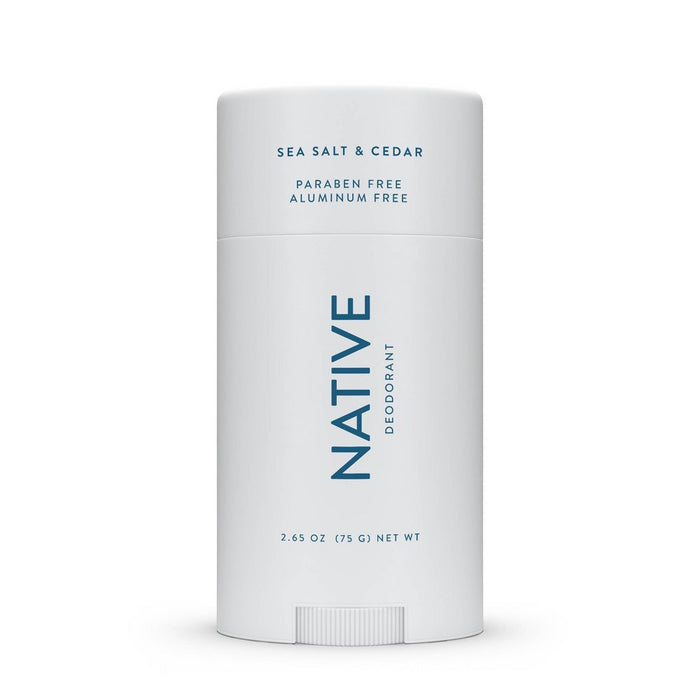 Native Sea Salt & Cedar Deodorant for Men - 2.65oz