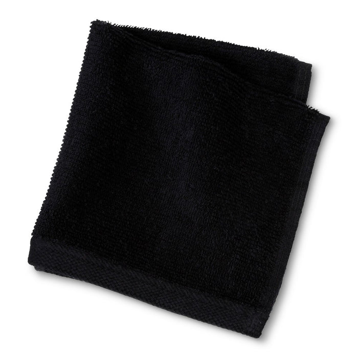 Solid Washcloth Black - Room Essentials