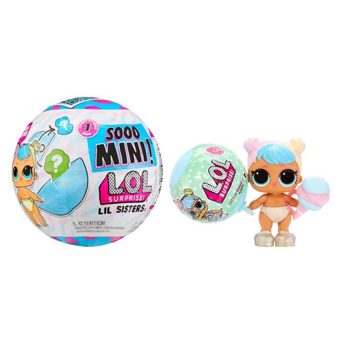 LOT OF 2 !! L.O.L. Surprise! Sooo Mini! il Sisters- with Collectible Sister Doll