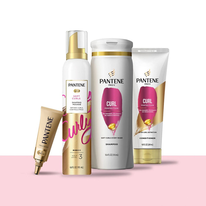 Pantene Pro-V Anti Frizz Hair Mousse for Curly Hair - 6.6oz