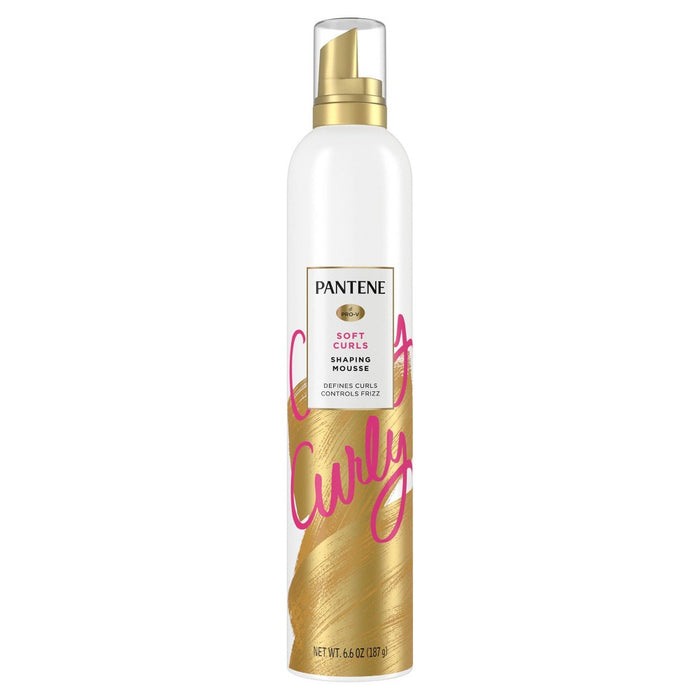 Pantene Pro-V Anti Frizz Hair Mousse for Curly Hair - 6.6oz