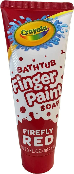 Crayola Bathtub Finger Paint Soap FIREFLY RED (3 FL OZ)