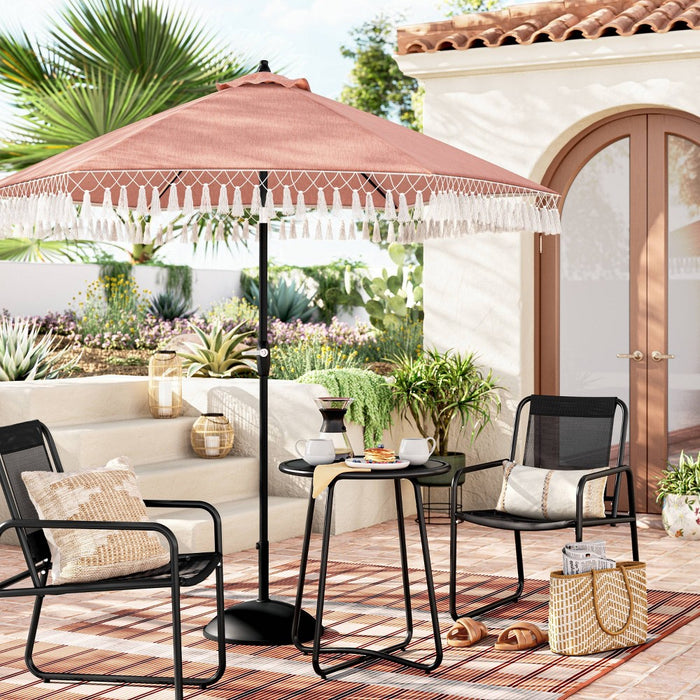 black 3pc Metal Patio Bistro Set, Outdoor Furniture Set - Black - Room Essentials™ (LOCAL PICKUP ONLY)