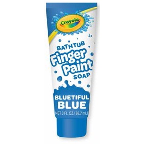Crayola Bathtub Finger Paint Soap Bluetiful Blue (3 FL OZ) *NEW*