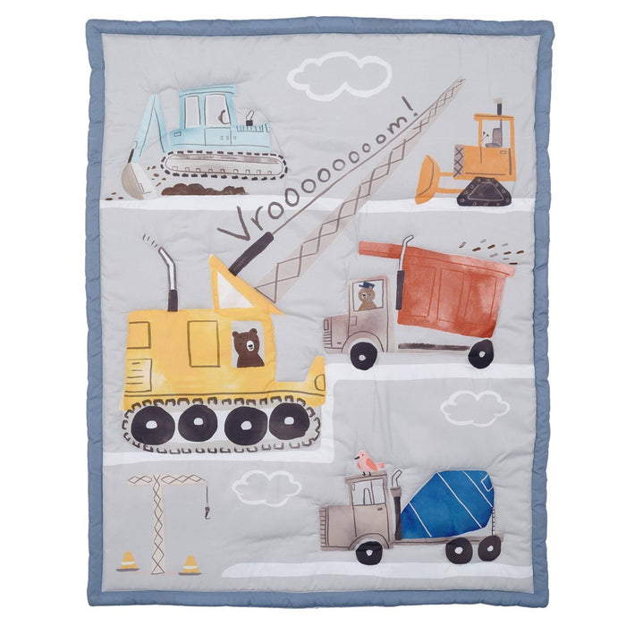 Bedtime Originals Construction Zone 3-Piece Crib Bedding Set by Lambs & Ivy
