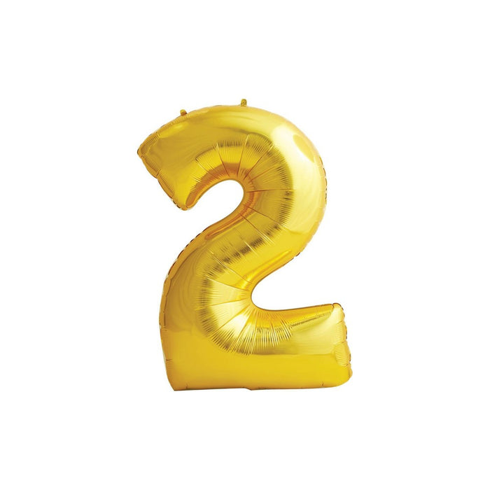 Giant Mylar Number Balloon '2' - Spritz™