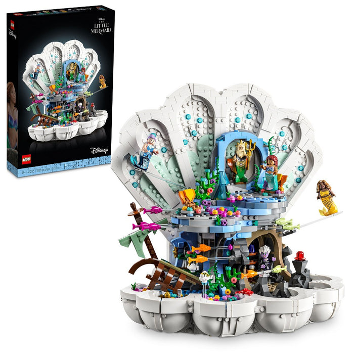LEGO Disney The Little Mermaid Royal Clamshell Collectible Model 43225