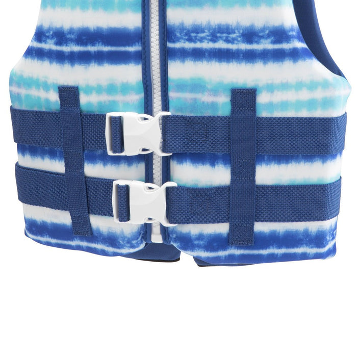 Speedo Youth Life Jacket Vest - Blue Tie-Dye