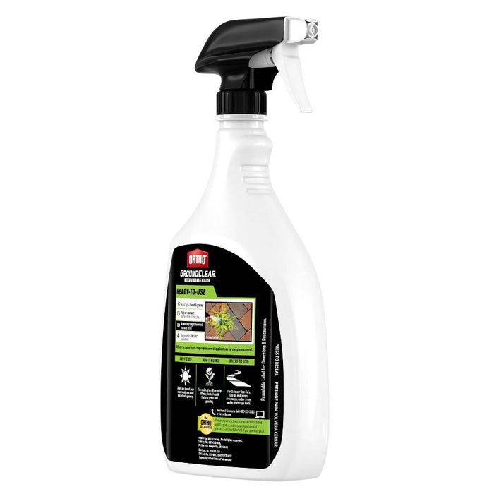 Ortho GroundClear Weed & Grass Killer with Ready To Use Trigger - 24oz