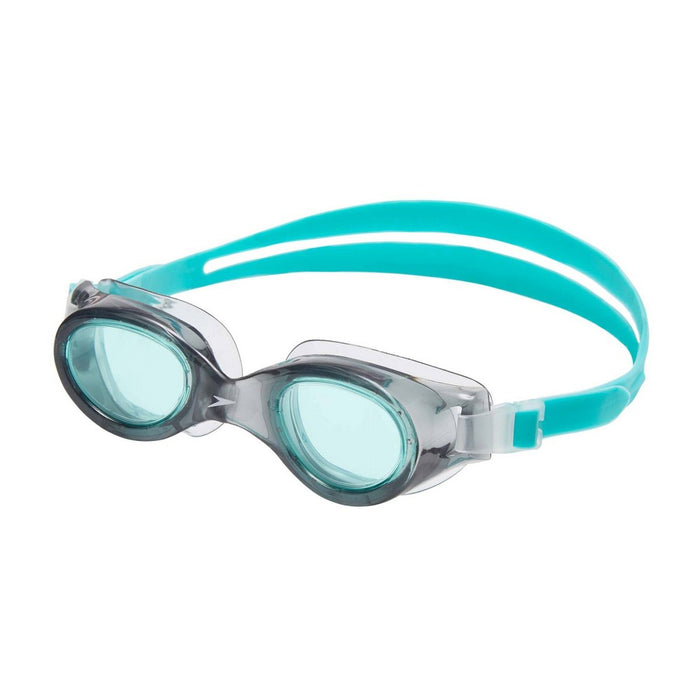 Speedo Adult Boomerang Swim Goggles - Monument/Jade