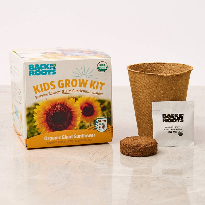 Back to the Roots Organic Kids' Science Grow Kit - Sunflower