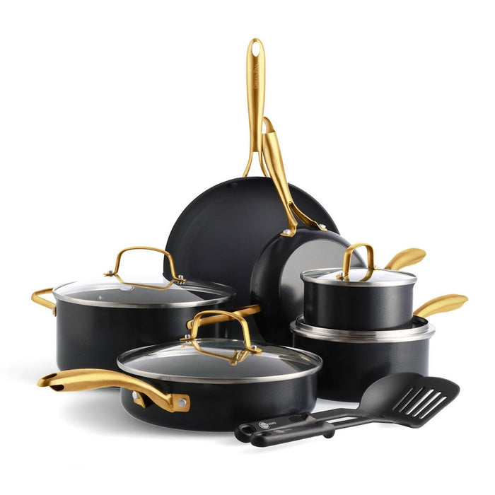 GreenPan Studio 12pc Cookware Set - Black (LOCAL PICKUP ONLY)