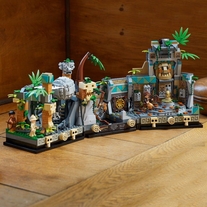 LEGO Indiana Jones Raiders of the Lost Ark Temple of the Golden Idol Building Kit 77015