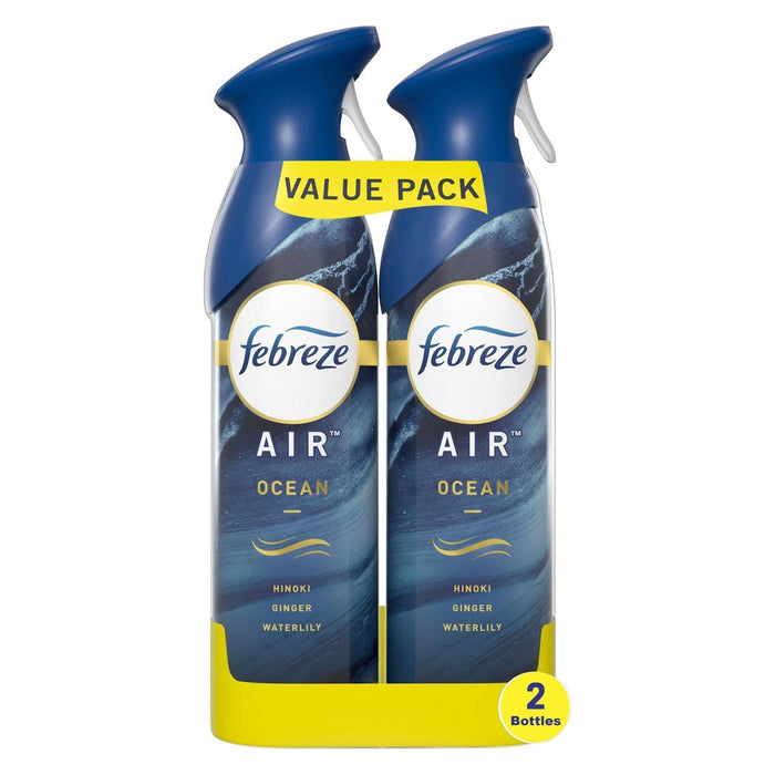 Febreze Odor-Fighting Air Freshener - Ocean - 17.6 fl oz/2pk