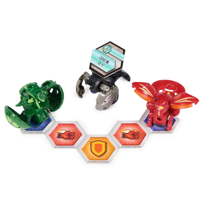 Bakugan Legends Starter 3pk, Tretorous Ultra with Spartillion and Fenneca