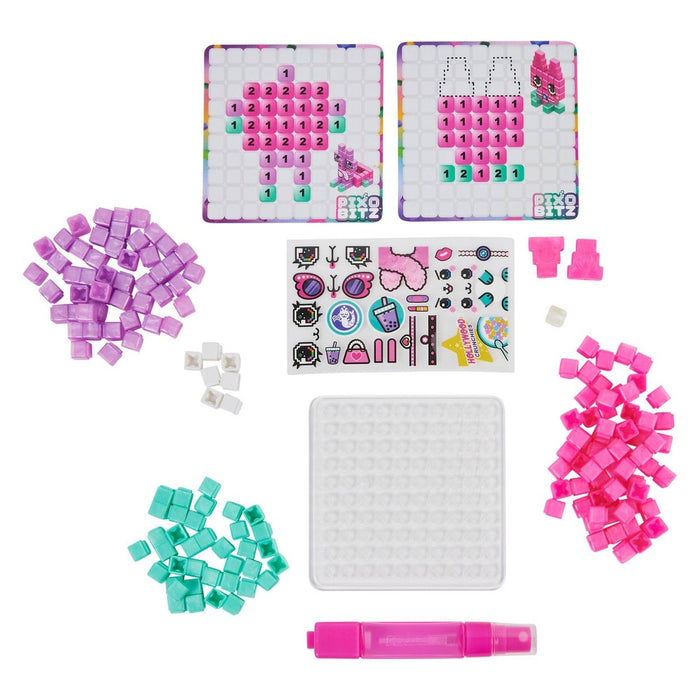 Pixobitz Metallic Pack with 156 Water Fuse Beads