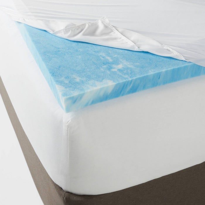 Twin Cool Touch Memory Foam 2" Mattress Topper - Threshold™