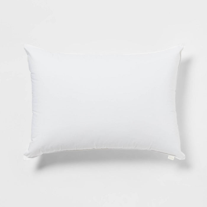 Standard/Queen Stay Plush Bed Pillow White - Threshold™ (LOCAL PICKUP ONLY)