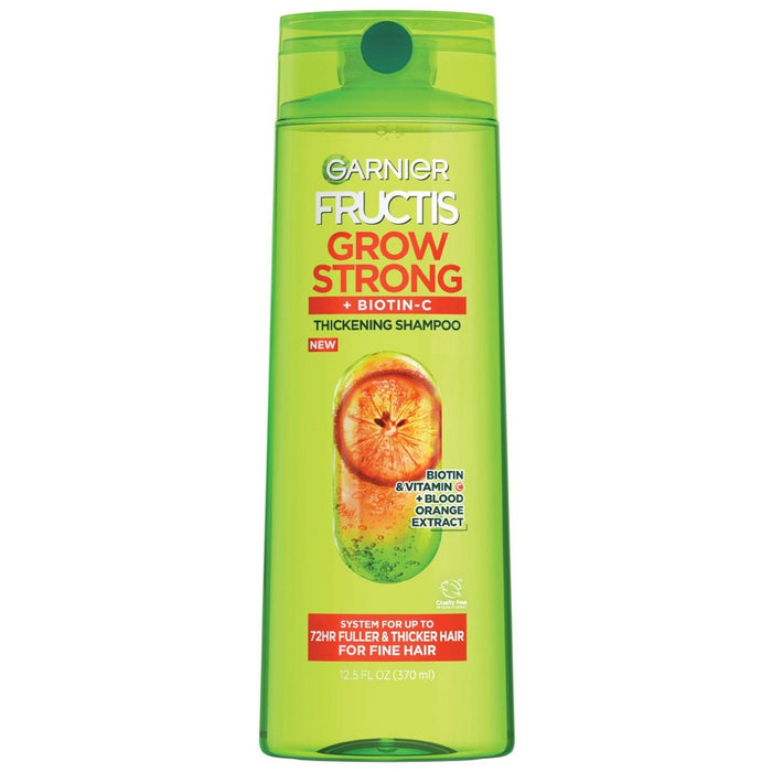Garnier Fructis Grow Strong Thickening Shampoo for Thin & Fine Hair - 12.5 fl oz