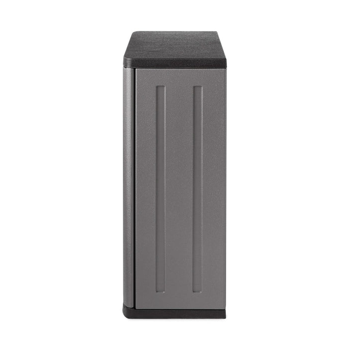 Suncast 4 Cubic Feet Resin Single Shelf Garage Wall Storage Cabinet, Platinum (LOCAL PICKUP ONLY)