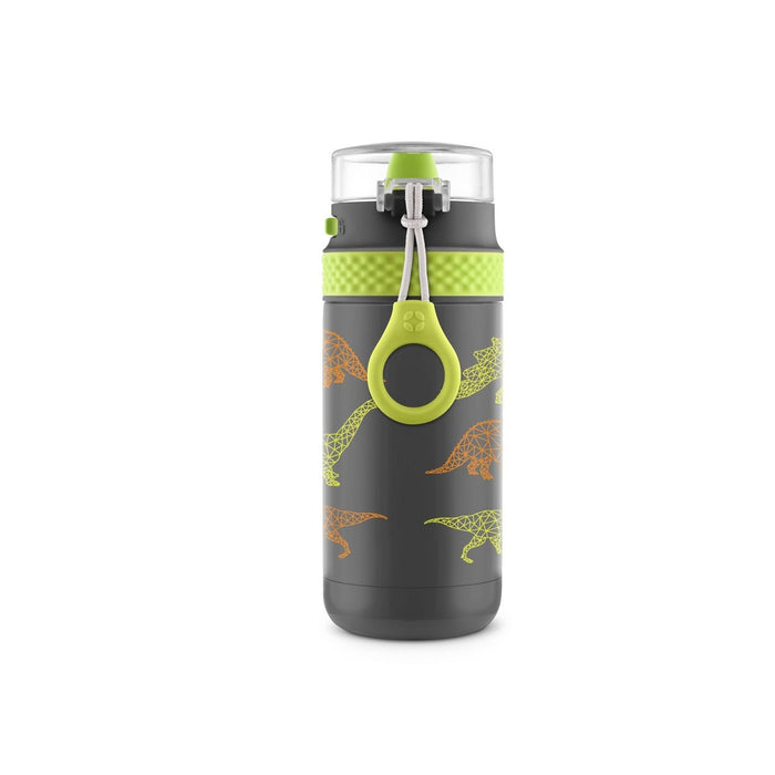 Ello Ride 12oz Stainless Steel Kids Water Bottle (Jurassic)