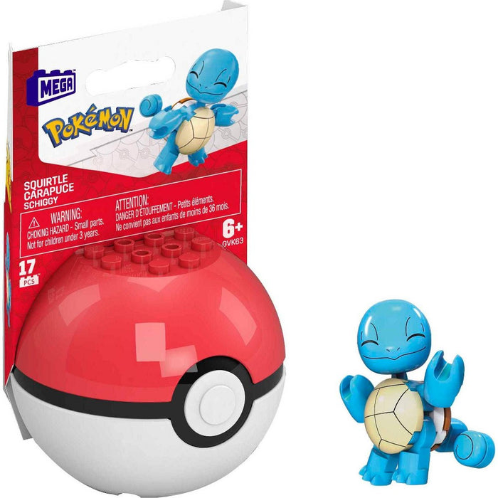 Mega Pokémon Squirtle Figure - 17pcs