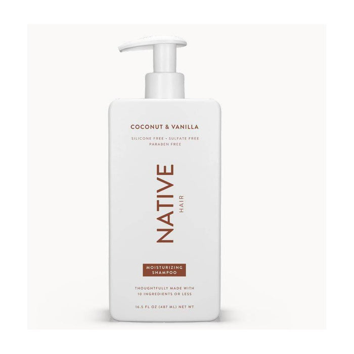 Native Coconut & Vanilla Moisturizing Vegan Shampoo - 16.5 fl oz