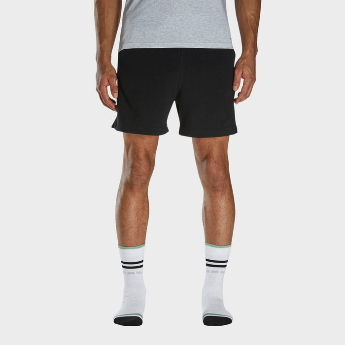 Pair of Thieves Men's Striped Cushion Crew Socks 3pk - White/Black 6-12