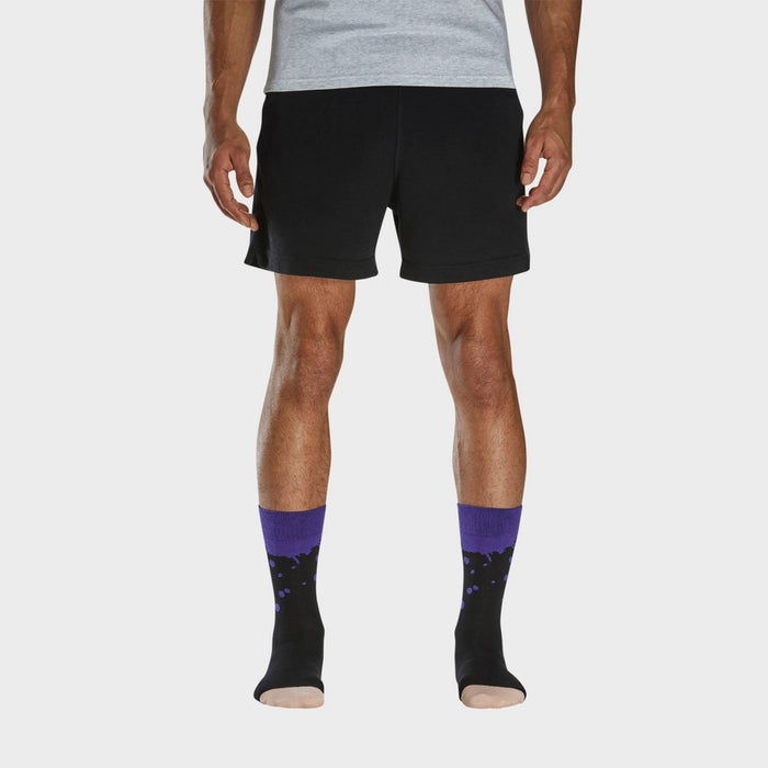 Pair of Thieves Men's Splatter Crew Socks 3pk - Navy/Pink 6-12