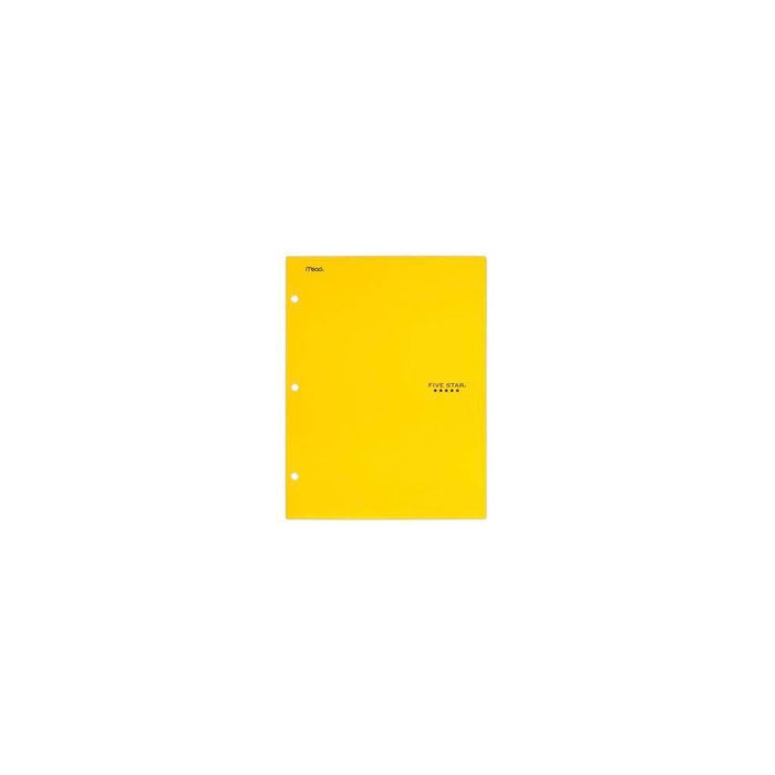 Mead Five Star 4 Pocket Solid Paper Folder (Colors May Vary)