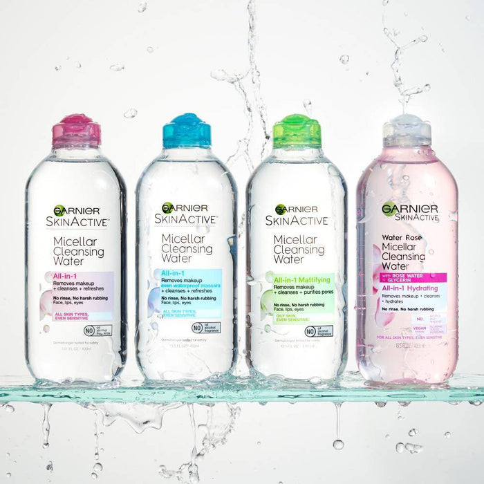 Garnier Skin Active Micellar Cleansing Water - Unscented - 13.5 fl oz
