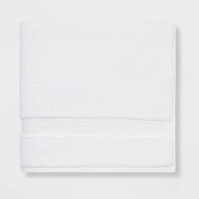 Antimicrobial Oversized Bath Towel White - Threshold™