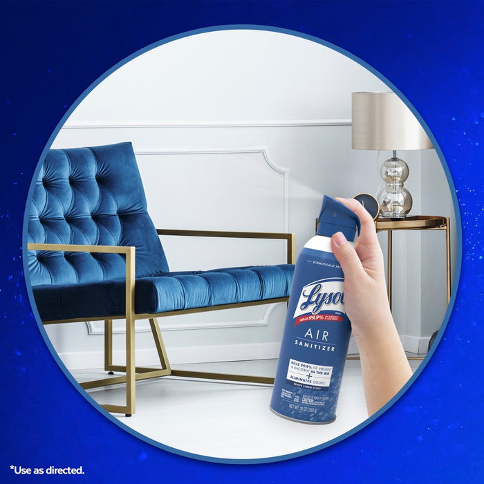 Lysol CleanAir Air Sanitizing Spray - White Linen - 10oz