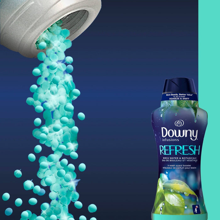 Downy Infusions Refresh Birch Water & Botanicals Scent In-Wash Scent Booster Beads - 26.5oz