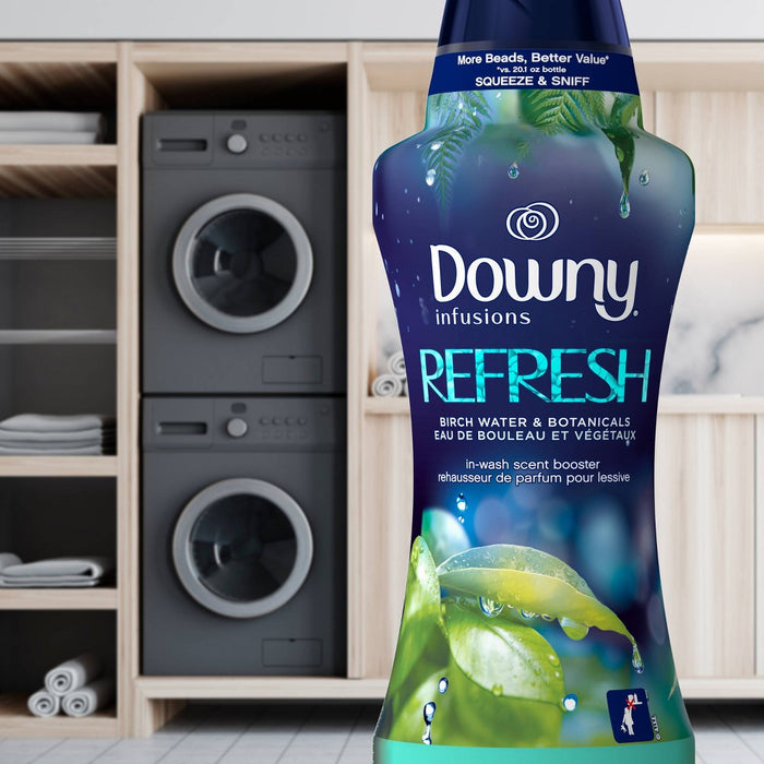 Downy Infusions Refresh Birch Water & Botanicals Scent In-Wash Scent Booster Beads - 26.5oz