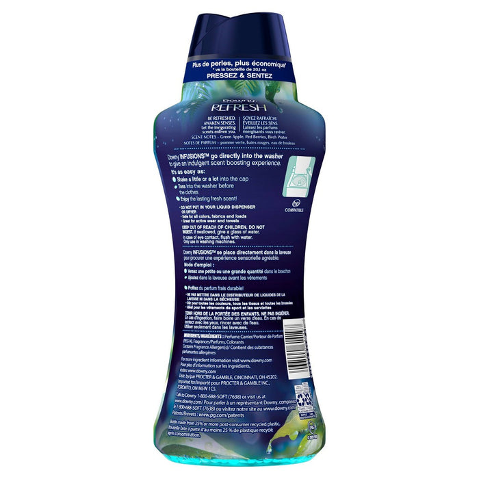 Downy Infusions Refresh Birch Water & Botanicals Scent In-Wash Scent Booster Beads - 26.5oz
