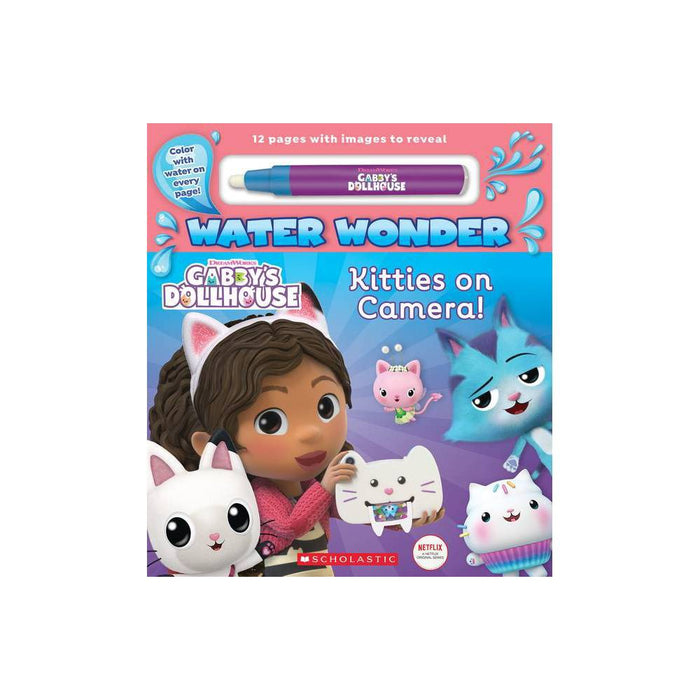 Gabby's Dollhouse Water Wonder (a Gabby's Dollhouse Water Wonder Storybook) - by Scholastic (Paperback)
