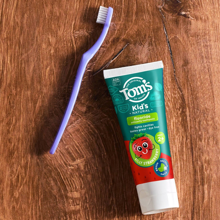 Tom's of Maine Silly Strawberry Children's Anticavity Fluoride Toothpaste - 5.1oz