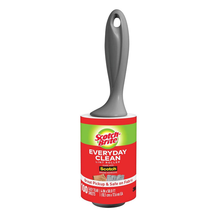 Scotch-Brite Everyday Clean Lint Roller - 100 Sheets