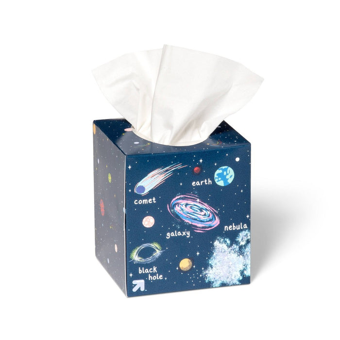 Back-to-School Ultra Soft Facial Tissue - Outer Space - 65ct - up & up™
