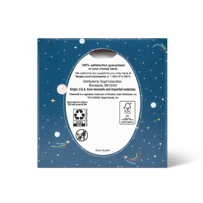 Back-to-School Ultra Soft Facial Tissue - Outer Space - 65ct - up & up™